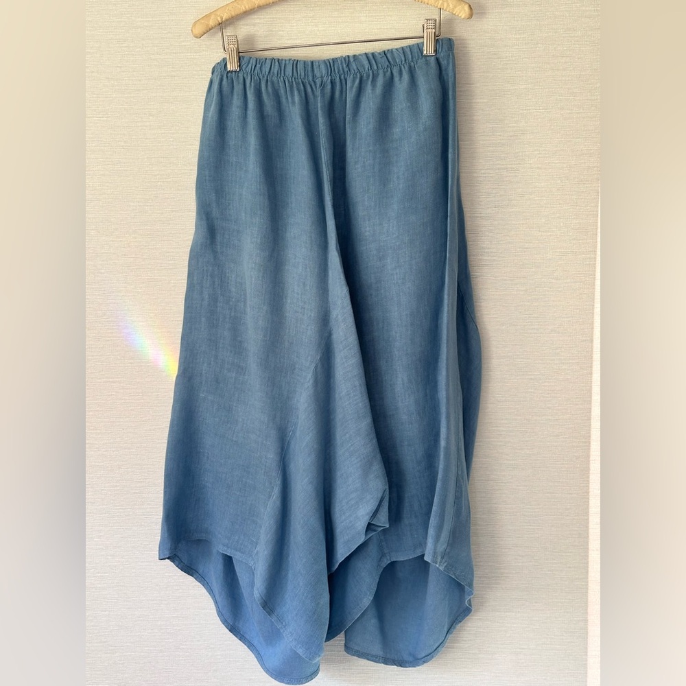Meo Meli Blue Harem Pants O/S - Picture 3 of 3